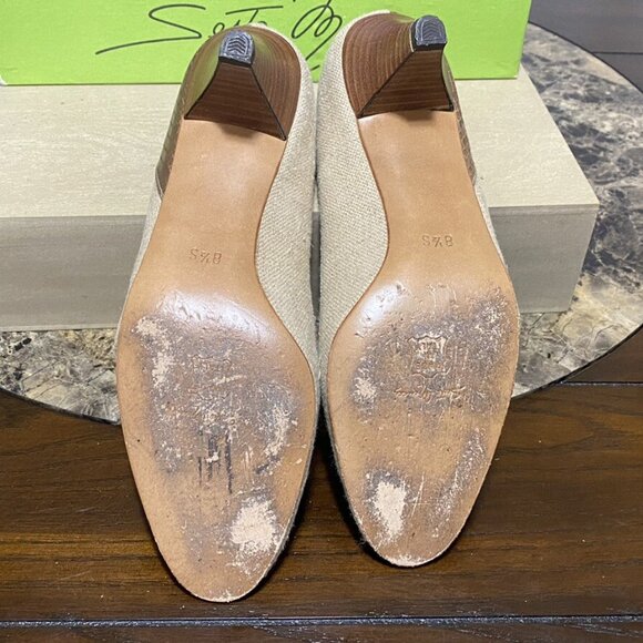 VTG Sesto Meucci Of Florence Women’s Pumps Kitten Heel Shoes - Picture 7 of 16